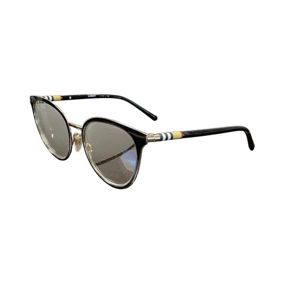 Burberry 1324 Cat Glasses Women's Single Bridge Metal/Stainless Steel Eyeglasses - Picture 1 of 10